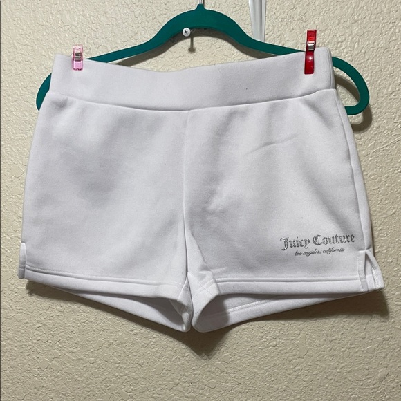 Juicy Couture Women's White Knit Athletic Shorts. Very Good Condition. Size S. - Picture 1 of 7